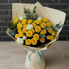 Букет цветов из:  Розы в Головино