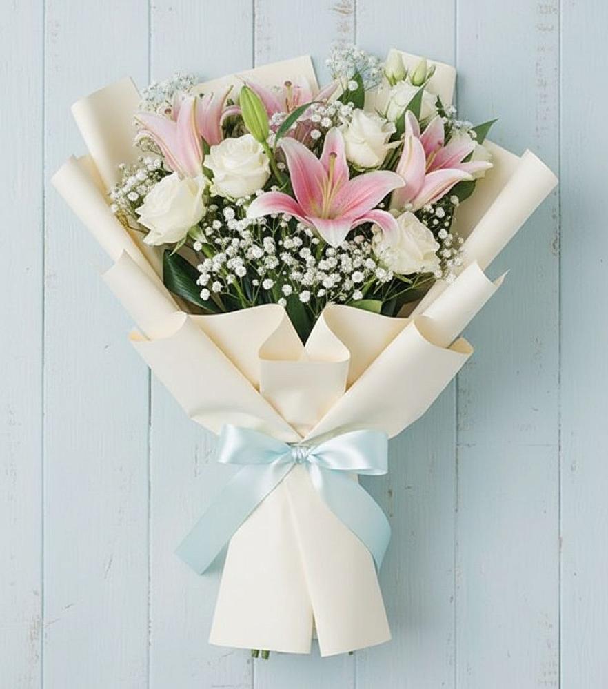 Букет цветов из: Лилии в Головино