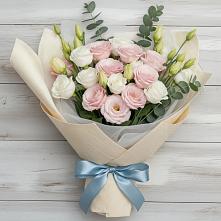 Букет цветов из:  Лизиантусы в Головино