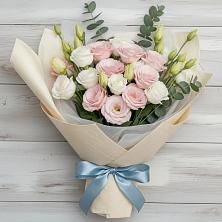 Букет цветов из:  Лизиантусы в Головино