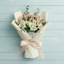 Букет цветов из:  Альстромерии #REPLACE_PRED# Головино