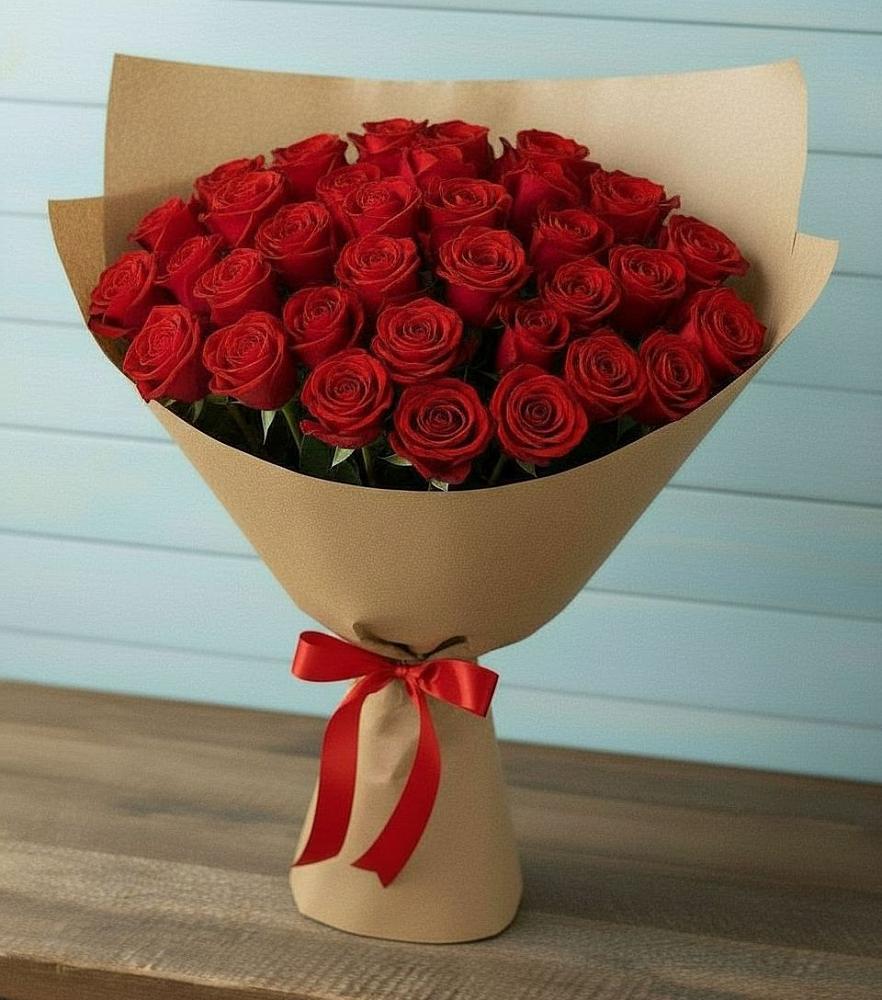Букет Красные розы Милано в Головино