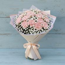 Букет цветов из:  Гвоздики в Головино