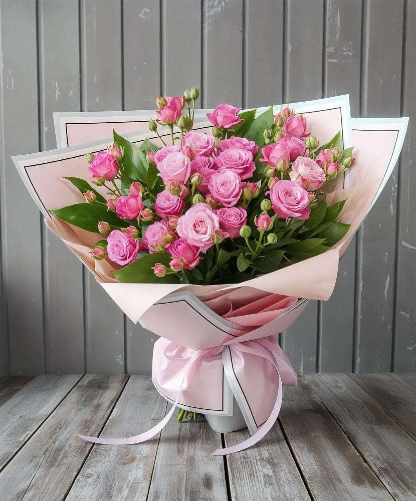 Букет Розовый кустик в Головино