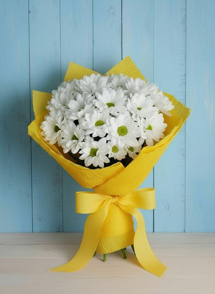 Букет цветов из: Хризантемы в Головино