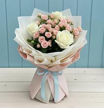 Букет цветов из:  Розы в Головино