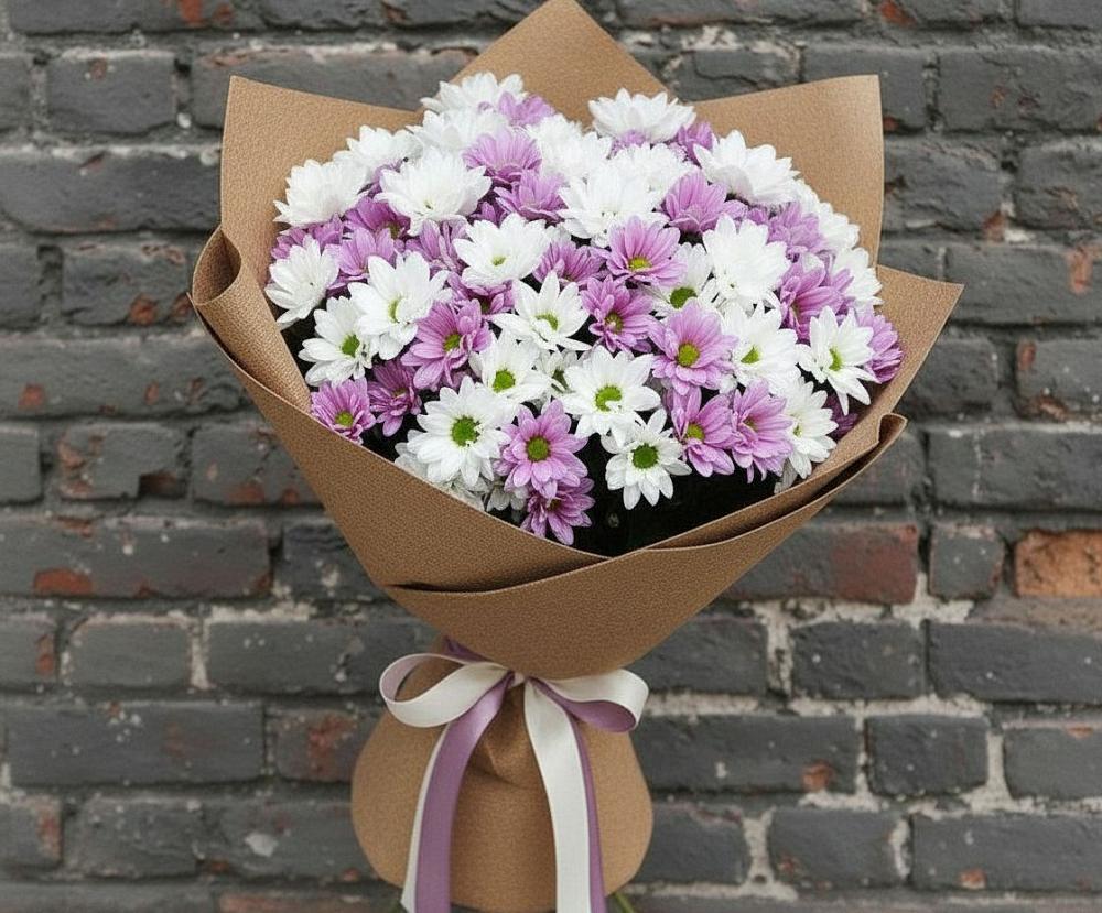 Букет цветов из: Хризантемы в Головино