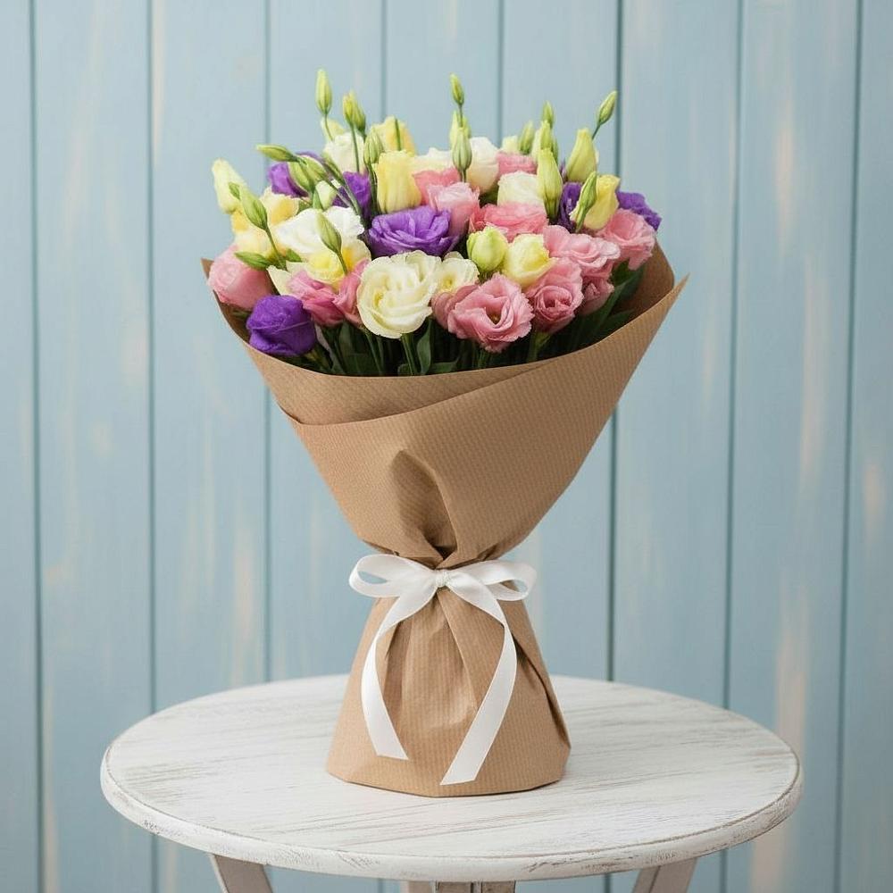 Букет цветов из: Лизиантусы в Головино