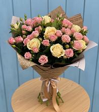 Букет цветов из:  Розы в Головино