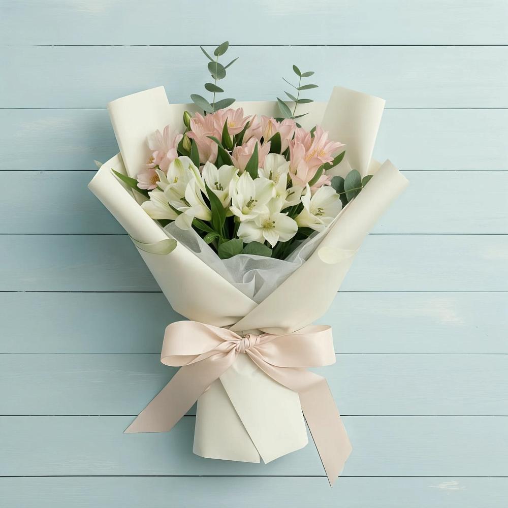 Букет цветов из: Альстромерии в Головино