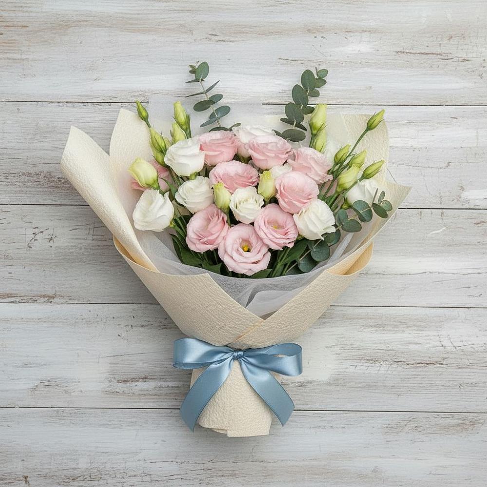 Букет цветов из: Лизиантусы в Головино